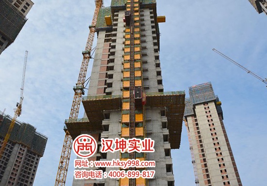 湖南｜中国水电八局湘熙水郡项目施工升降机安全门
