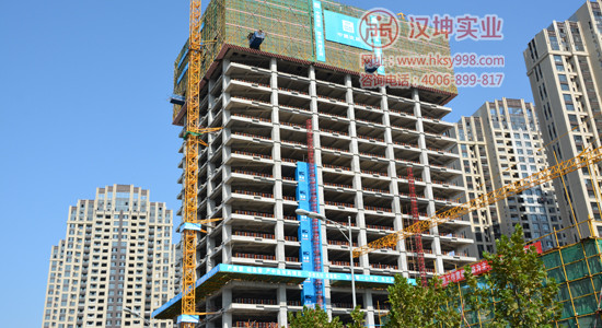 【湖南】顺天建设在汉坤实业采购大批的楼层临