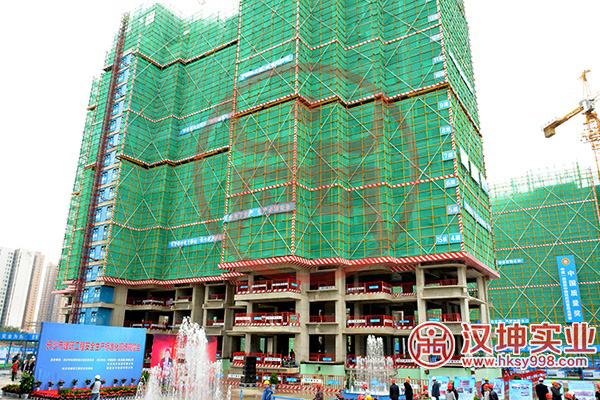 長沙市建筑工程安全生產(chǎn)標(biāo)準(zhǔn)化觀摩會現(xiàn)場
